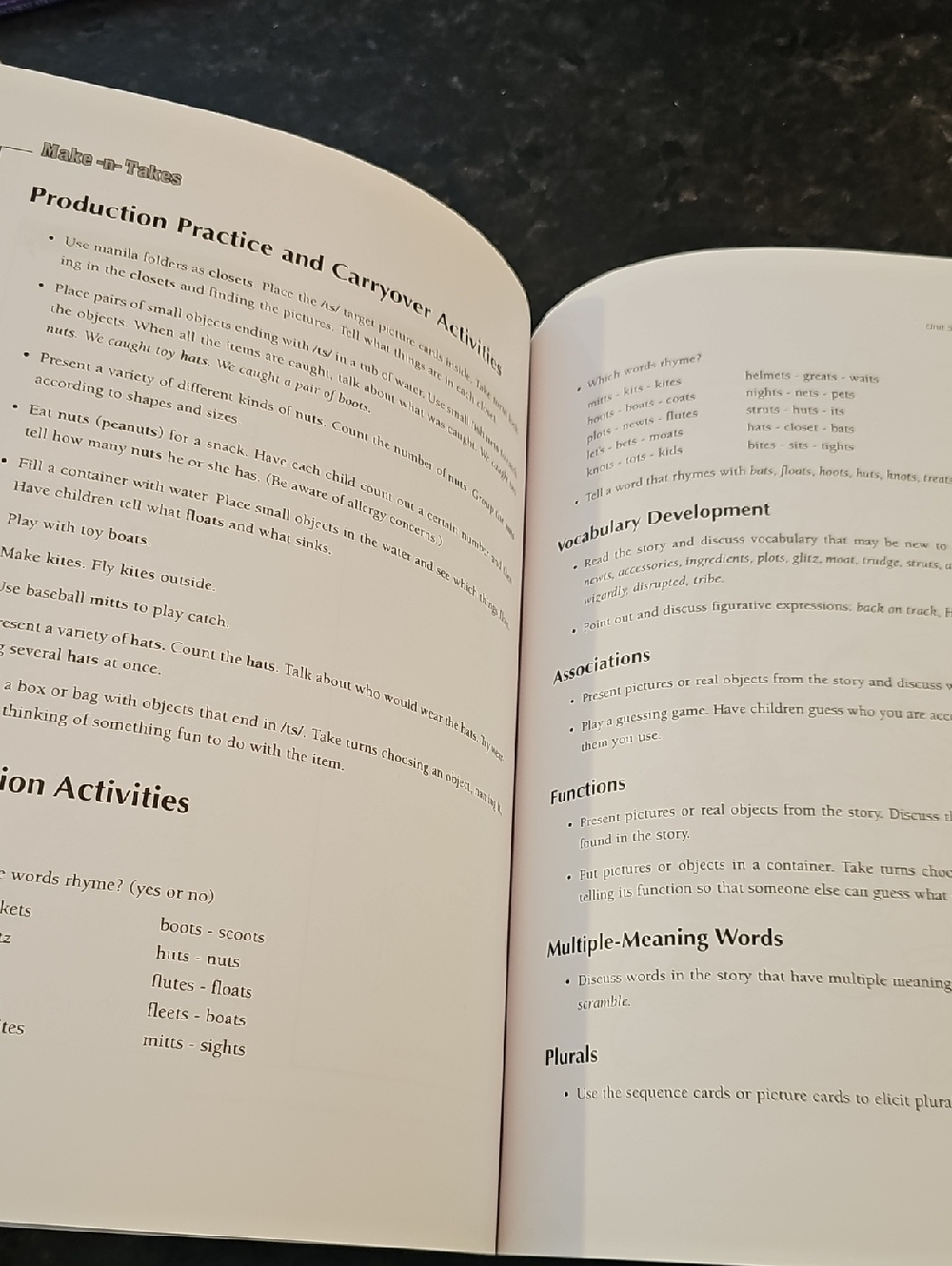 ๐ "Make-n-Takes for Phonology and Literacy" By Christi & Edward Gansen - Picture 3 of 11